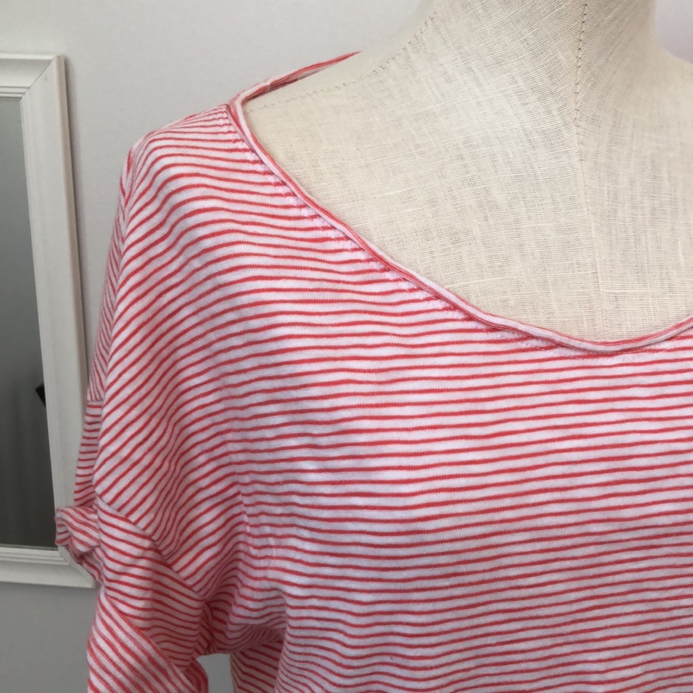 Gap Boxy Stripe Casual Tee - Picture 2 of 6